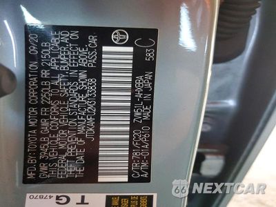 Zdjęcie 13 z 13 samochodu: 2021 TOYOTA PRIUS L ECO VIN:JTDKAMFU2M3133838 - miniatura