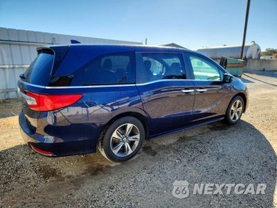 Trzecie zdjęcie samochodu z tyłu: 2019 HONDA ODYSSEY TOURING VIN:5FNRL6H85KB100658 - miniatura