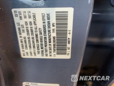 Zdjęcie 13 z 13 samochodu: 2020 HONDA CR-V EXL VIN:7FART6H80LE003485 - miniatura