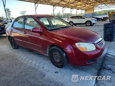 Czwarte zdjęcie samochodu z boku: 2007 KIA SPECTRA LX VIN:KNAFE121675415955 - miniatura