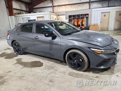 Czwarte zdjęcie samochodu z boku: 2026 HYUNDAI ELANTRA SEL SPORT VIN:KMHLM4DGXTU212753 - miniatura