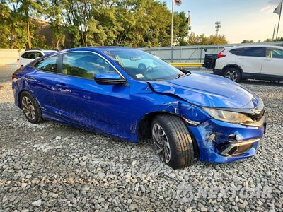 Czwarte zdjęcie samochodu z boku: 2019 HONDA CIVIC LX VIN:2HGFC4B62KH308958 - miniatura