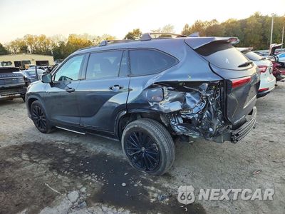 Drugie zdjęcie samochodu z przodu: 2023 TOYOTA HIGHLANDER XSE VIN:5TDKDRBH2PS015451 - miniatura