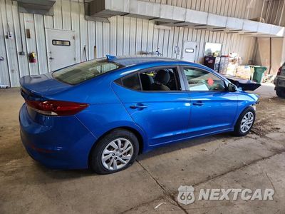 Trzecie zdjęcie samochodu z tyłu: 2017 HYUNDAI ELANTRA SE VIN:KMHD74LF6HU368641 - miniatura