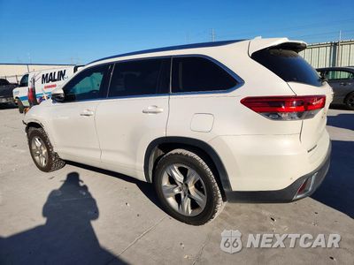 Drugie zdjęcie samochodu z przodu: 2017 TOYOTA HIGHLANDER LIMITED VIN:5TDYZRFH1HS212909 - miniatura