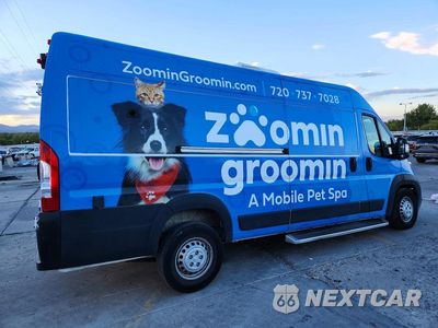 Trzecie zdjęcie samochodu z tyłu: 2024 RAM PROMASTER 3500 3500 HIGH VIN:3C6MRVJG9RE103915 - miniatura