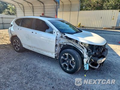 Czwarte zdjęcie samochodu z boku: 2018 HONDA CR-V TOURING VIN:2HKRW1H98JH516447 - miniatura