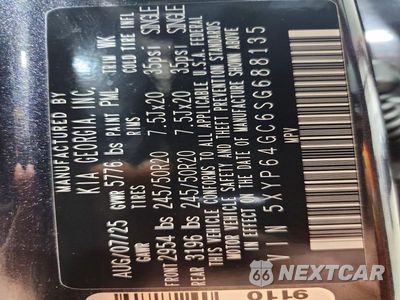 Zdjęcie 14 z 14 samochodu: 2025 KIA TELLURIDE S VIN:5XYP64GC6SG688135 - miniatura