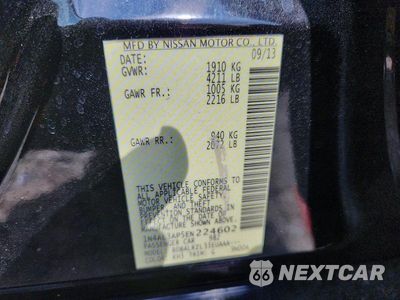 Zdjęcie 12 z 12 samochodu: 2014 NISSAN ALTIMA 2.5 S VIN:1N4AL3AP5EN224602 - miniatura