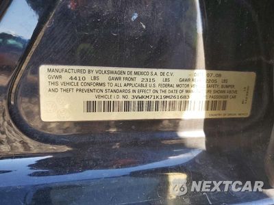 Zdjęcie 12 z 12 samochodu: 2009 VOLKSWAGEN JETTA S VIN:3VWKM71K19M261683 - miniatura