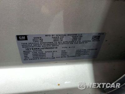Zdjęcie 13 z 13 samochodu: 2015 CADILLAC ESCALADE PREMIUM VIN:1GYS4NKJ4FR685618 - miniatura
