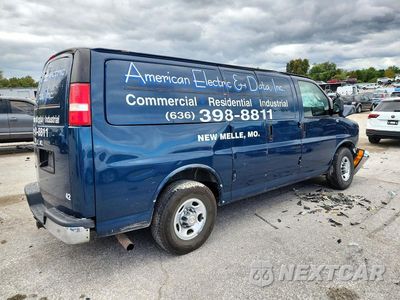 Trzecie zdjęcie samochodu z tyłu: 2016 CHEVROLET EXPRESS G3500 VIN:1GCZGGFG4G1191331 - miniatura