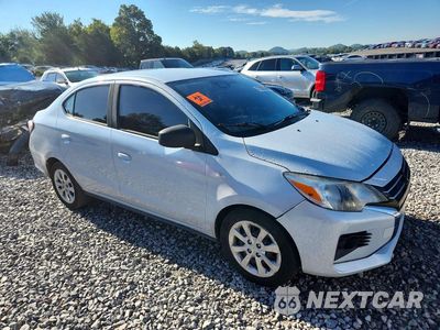 Czwarte zdjęcie samochodu z boku: 2021 MITSUBISHI MIRAGE G4 ES VIN:ML32FUFJ8MHF06428 - miniatura