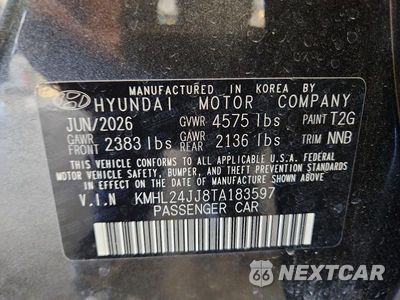 Zdjęcie 12 z 12 samochodu: 2026 HYUNDAI SONATA HYBRID BLUE VIN:KMHL24JJ8TA183597 - miniatura