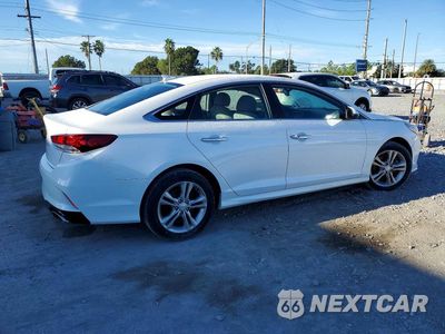 Trzecie zdjęcie samochodu z tyłu: 2018 HYUNDAI SONATA SEL VIN:5NPE34AF2JH610719 - miniatura