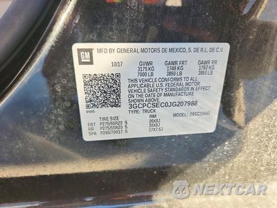 Zdjęcie 12 z 12 samochodu: 2018 CHEVROLET SILVERADO C1500 LTZ VIN:3GCPCSEC0JG207988 - miniatura