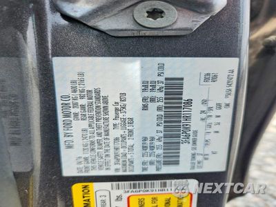 Zdjęcie 13 z 13 samochodu: 2017 FORD FUSION TITANIUM VIN:3FA6P0K91HR117086 - miniatura