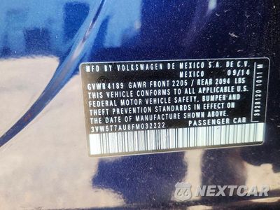 Zdjęcie 13 z 13 samochodu: 2015 VOLKSWAGEN GTI VIN:3VW5T7AU8FM032222 - miniatura