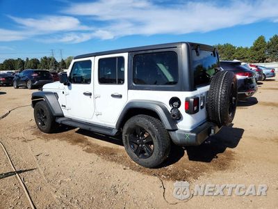 Drugie zdjęcie samochodu z przodu: 2021 JEEP WRANGLER UNLIMITED SPORT VIN:1C4HJXDN9MW507349 - miniatura