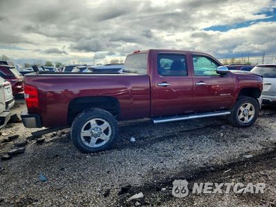 Trzecie zdjęcie samochodu z tyłu: 2013 CHEVROLET SILVERADO K2500 HEAVY DUTY LT VIN:1GC1KXCG2DF110888 - miniatura