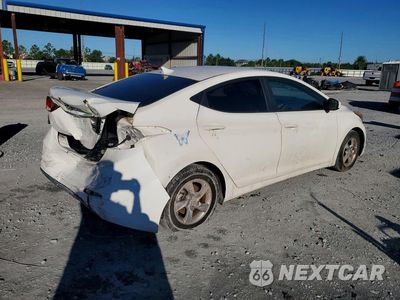 Trzecie zdjęcie samochodu z tyłu: 2014 HYUNDAI ELANTRA SE VIN:5NPDH4AE7EH525515 - miniatura