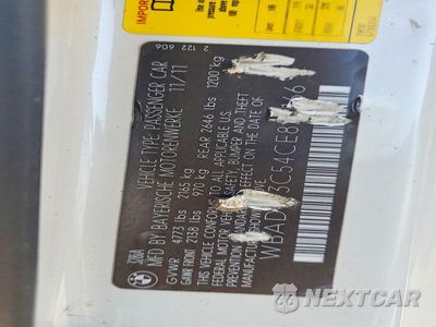 Zdjęcie 12 z 12 samochodu: 2012 BMW 328 I VIN:WBADW3C54CE822166 - miniatura