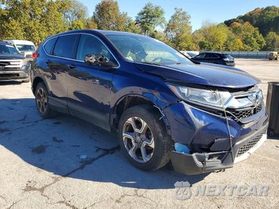 Czwarte zdjęcie samochodu z boku: 2018 HONDA CR-V EXL VIN:7FARW2H86JE080195 - miniatura