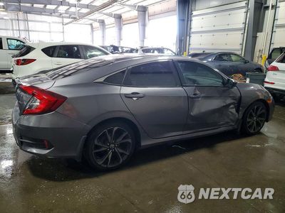 Trzecie zdjęcie samochodu z tyłu: 2019 HONDA CIVIC SPORT VIN:19XFC2F89KE034362 - miniatura