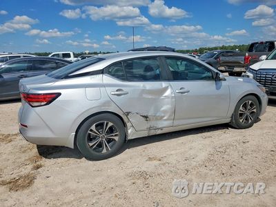 Trzecie zdjęcie samochodu z tyłu: 2022 NISSAN SENTRA SV VIN:3N1AB8CV2NY245743 - miniatura