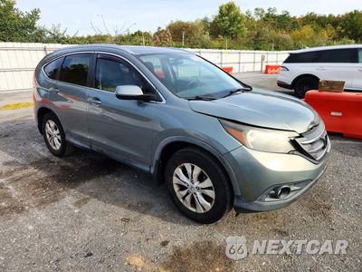 Czwarte zdjęcie samochodu z boku: 2012 HONDA CR-V EX-L VIN:JHLRM3H78CT004656 - miniatura