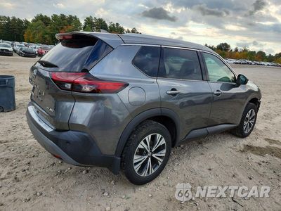Trzecie zdjęcie samochodu z tyłu: 2021 NISSAN ROGUE SV VIN:5N1AT3BB5MC676228 - miniatura