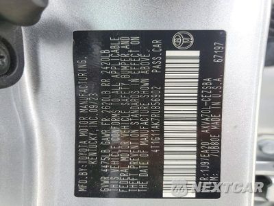 Zdjęcie 12 z 12 samochodu: 2024 TOYOTA CAMRY SE VIN:4T1G11AK7RU856902 - miniatura