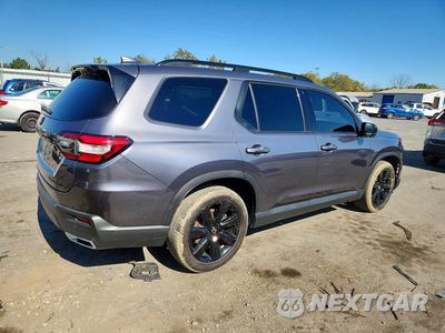 Trzecie zdjęcie samochodu z tyłu: 2025 HONDA PILOT BLACK VIN:5FNYG1H94SB127488 - miniatura