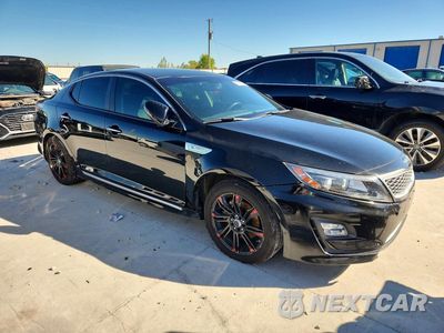 Czwarte zdjęcie samochodu z boku: 2015 KIA OPTIMA HYBRID VIN:KNAGN4AD4F5081862 - miniatura