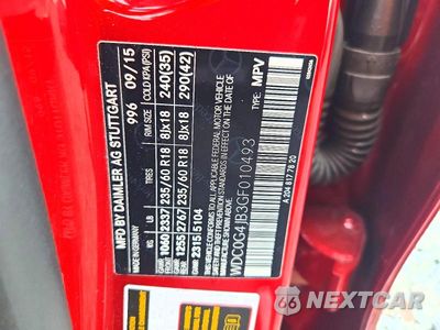 Zdjęcie 12 z 12 samochodu: 2016 MERCEDES-BENZ GLC 300 VIN:WDC0G4JB3GF010493 - miniatura