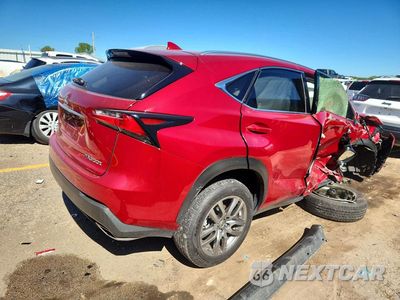 Trzecie zdjęcie samochodu z tyłu: 2016 LEXUS NX 200T BASE VIN:JTJBARBZ5G2055447 - miniatura