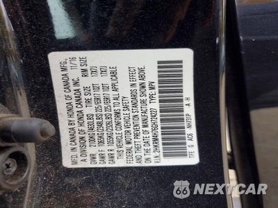 Zdjęcie 12 z 12 samochodu: 2016 HONDA CR-V EXL VIN:2HKRM4H76GH724227 - miniatura