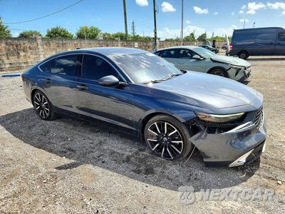 Czwarte zdjęcie samochodu z boku: 2024 HONDA ACCORD TOURING HYBRID VIN:1HGCY2F86RA019160 - miniatura