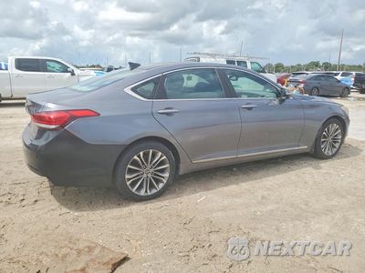 Trzecie zdjęcie samochodu z tyłu: 2016 HYUNDAI GENESIS 3.8L VIN:KMHGN4JEXGU117083 - miniatura