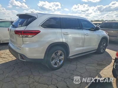 Trzecie zdjęcie samochodu z tyłu: 2017 TOYOTA HIGHLANDER LIMITED PLATINUM VIN:5TDYZRFH2HS218279 - miniatura