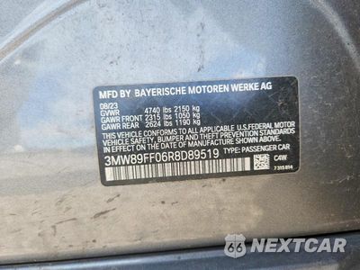 Zdjęcie 12 z 12 samochodu: 2024 BMW 330XI VIN:3MW89FF06R8D89519 - miniatura