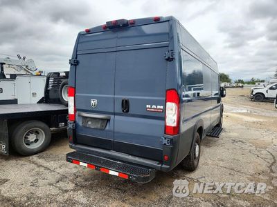 Trzecie zdjęcie samochodu z tyłu: 2020 RAM PROMASTER 3500 VF DELIVERY VAN VIN:3C6URVJG5LE129385 - miniatura