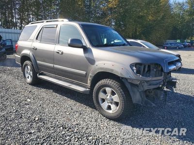 Czwarte zdjęcie samochodu z boku: 2006 TOYOTA SEQUOIA LIMITED VIN:5TDBT48A06S270033 - miniatura