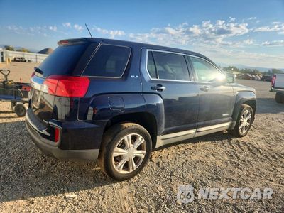 Trzecie zdjęcie samochodu z tyłu: 2017 GMC TERRAIN SLE VIN:2GKFLSEKXH6130513 - miniatura