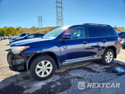 2012 TOYOTA HIGHLANDER SE 5TDBK3EH9CS130735 - główne zdjęcie licytacji z USA - miniatura
