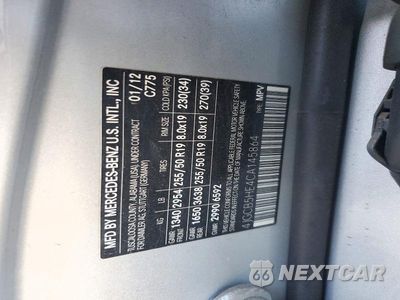 Zdjęcie 14 z 14 samochodu: 2012 MERCEDES-BENZ R 350 4MATIC VIN:4JGCB5HE4CA145864 - miniatura