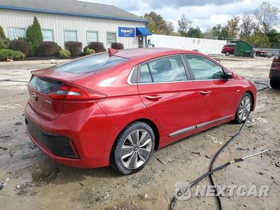 Trzecie zdjęcie samochodu z tyłu: 2019 HYUNDAI IONIQ LIMITED VIN:KMHC05LC8KU117638 - miniatura