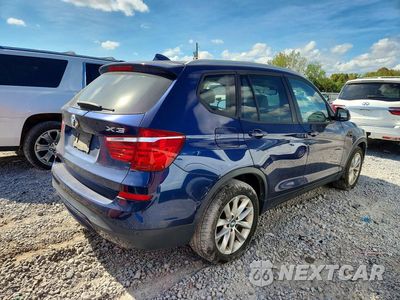 Trzecie zdjęcie samochodu z tyłu: 2015 BMW X3 XDRIVE28I VIN:5UXWX9C57F0D49930 - miniatura