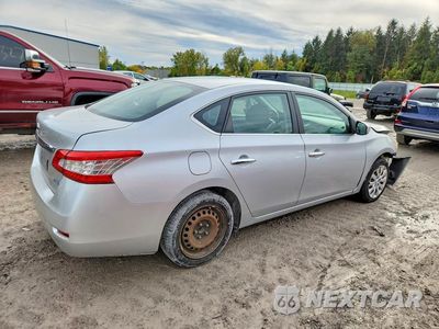 Trzecie zdjęcie samochodu z tyłu: 2014 NISSAN SENTRA SV VIN:3N1AB7APXEY209765 - miniatura