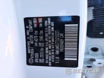 Zdjęcie 12 z 12 samochodu: 2026 HYUNDAI ELANTRA HYBRID BLUE VIN:KMHLM4DJ7TU210227 - miniatura